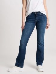 Cross Jeans Dżinsy - Regular fit - w kolorze granatowym rozmiar: W30/L32. Niebieskie jeansy damskie Cross Jeans, z podwyższonym stanem. Za 136.13 zł.