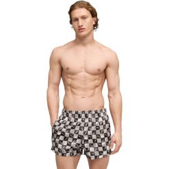 Szorty męskie Puma Swim Men Printed Cat Short Shorts. Czarne szorty męskie Puma, z materiału, bez kołnierzyka. Za 290.00 zł.