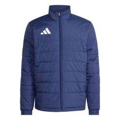 Kurtka męska adidas Entrada. Niebieskie kurtki treningowe męskie Adidas, m, bez wzorów, z syntetyku, do biegania. Za 239.99 zł.