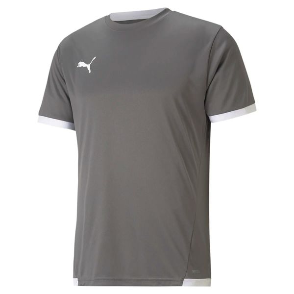 Koszulka Puma TeamLiga. Białe t-shirty sportowe męskie Puma, m, z materiału, bez ramiączek, do piłki nożnej. Za 115.00 zł.