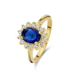 Parte Di Me Pierścionek Parte Di Me Mia Colore Azure złoty - pozłacany/srebro Pierścionki 1 ct Damski. Niebieskie pierścionki damskie Parte Di Me, z cyrkonią, pozłacane. Za 190.99 zł.