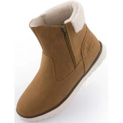 Botki Zimowe Damskie Loap Nowa Brązowe. Brązowe trapery damskie ZSPORT, z polaru, za kostkę, bez obcasa. Za 274.99 zł.