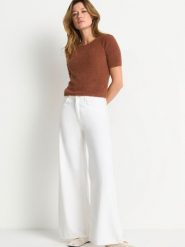 Rich & Royal koszulka z dzianiny Kobiety Bawełna brązowy, L. Brązowe t-shirty damskie Rich & Royal, l, bez wzorów, z bawełny, bez kołnierzyka. Za 279.95 zł.