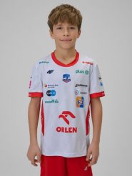 4F Koszulka meczowa replika domowa z sezonu 2025-26 dziecięca 4F x ZAKSA Kędzierzyn-Koźle - biała 158/164 (12-14 lat). Białe koszulki dziewczęce 4f, m, bez wzorów, z dzianiny, bez ramiączek. Za 179.99 zł.