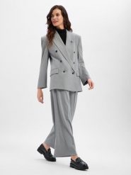 HUGO Marynarka damska - Antegi Kobiety szary jednolity, 38. Szare marynarki i żakiety damskie Hugo, bez wzorów, z wiskozy, biznesowe. Za 1,599.95 zł.