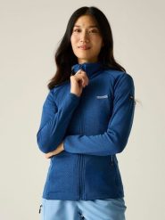 Regatta Kurtka polarowa "Malana" w kolorze granatowym rozmiar: 44. Niebieskie kurtki damskie Regatta, bez wzorów, z polaru, bez kaptura. Za 137.42 zł.