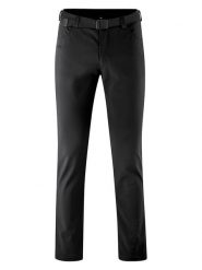 Maier Sports Spodnie softshellowe "Perlit" w kolorze czarnym rozmiar: 60. Czarne spodnie sportowe męskie Maier Sports, z tkaniny. Za 319.22 zł.