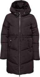 Płaszcz damski Loap Tara Brown Black. Czarne płaszcze damskie ÀLG, na zimę, uniwersalny, bez wzorów, z materiału. Za 361.99 zł.