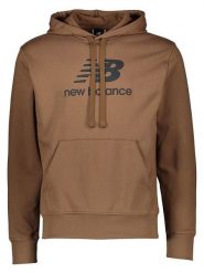 New Balance Bluza "Essentials Stacked" w kolorze brązowym rozmiar: S. Brązowe bluzy z kapturem męskie New Balance, s. Za 135.81 zł.