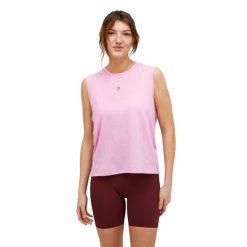 Koszulka Peak Performance damska Explore Graphic Sleeveless różowa - M. Czerwone bluzki sportowe damskie Peak Performance, l, bez wzorów, bez ramiączek. W wyprzedaży za 179.00 zł.