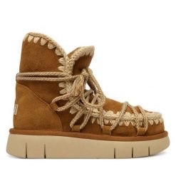 Śniegowce Mou. Brązowe śniegowce damskie Mou. Za 1,139.00 zł.