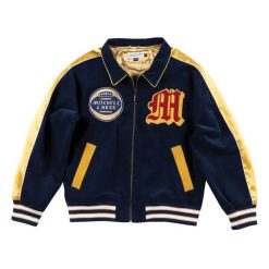 Kurtka Mitchell & Ness we are authentic. Niebieskie kurtki męskie Mitchell & Ness, xs, bez wzorów, sportowe, bez kaptura. W wyprzedaży za 522.00 zł.