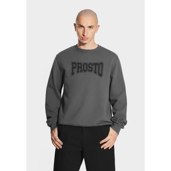 Bluza sportowa męska Prosto College bez kaptura. Czarne bluzy bez kaptura męskie Prosto., m. W wyprzedaży za 179.99 zł.