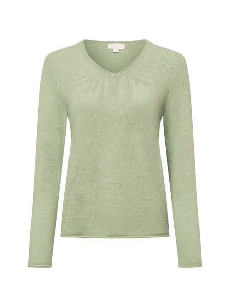 Brookshire Sweter z dzianiny Kobiety Bawełna zielony, M. Zielone swetry klasyczne damskie brookshire, m, z bawełny, bez kołnierzyka. Za 249.95 zł.