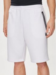 EA7 Emporio Armani Szorty sportowe 8NPS08 PJ4EZ 1100 Biały Regular Fit. Białe szorty męskie EA7 Emporio Armani, l, z syntetyku. Za 329.99 zł.
