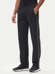 Plein Sport Spodnie dresowe FAEC MJT2680 STE003N Czarny Loose Fit. Czarne spodnie dresowe męskie Plein Sport, bez wzorów, z dresówki. Za 519.99 zł.