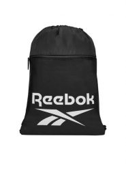 Reebok Plecak RBK-B-044-CCC Czarny. Czarne plecaki damskie Reebok, bez wzorów, z materiału, sportowe. Za 59.99 zł.