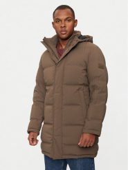 Hechter Paris Płaszcz zimowy 45017 142205 Khaki Regular Fit. Brązowe kurtki męskie Hechter Paris, na zimę, m, bez wzorów, z syntetyku. Za 1,399.00 zł.