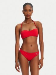 EA7 Emporio Armani Bikini 7W000290 AF12211 A5064 Czerwony. Czerwone bikini damskie EA7 Emporio Armani, bez wzorów. Za 369.99 zł.