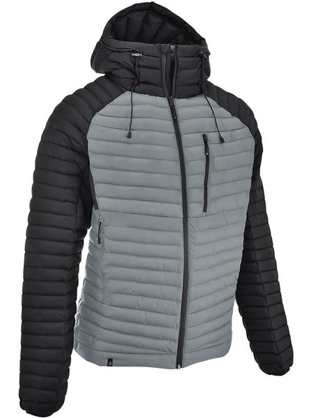 Maul Sport Pikowana kurtka termiczna "Kaunertal REC" w kolorze szaro-czarnym rozmiar: 52. Czarne kurtki outdoor męskie Maul Sport, bez wzorów, bez kaptura. Za 513.99 zł.