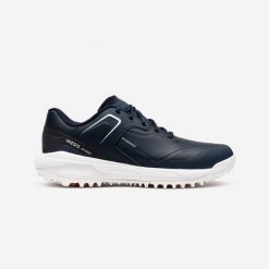 Buty do golfa damskie Inesis MW500 wodoodporne. Białe obuwie do biegania damskie INESIS. Za 279.99 zł.