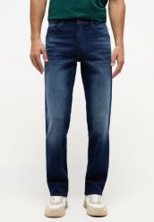MUSTANG Tramper Straight MĘSKIE SPODNIE JEANSOWE JEANSY DŻINS Denim Blue 1014738 5000 982. Niebieskie jeansy męskie Mustang. Za 239.99 zł.