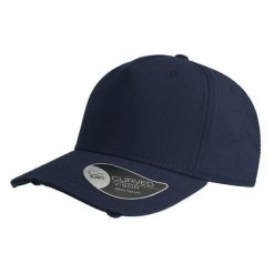 Czapka 5panelowa Cargo Weathered Visor. Czarne czapki męskie ATLANTIS, bez wzorów, z bawełny. Za 55.99 zł.