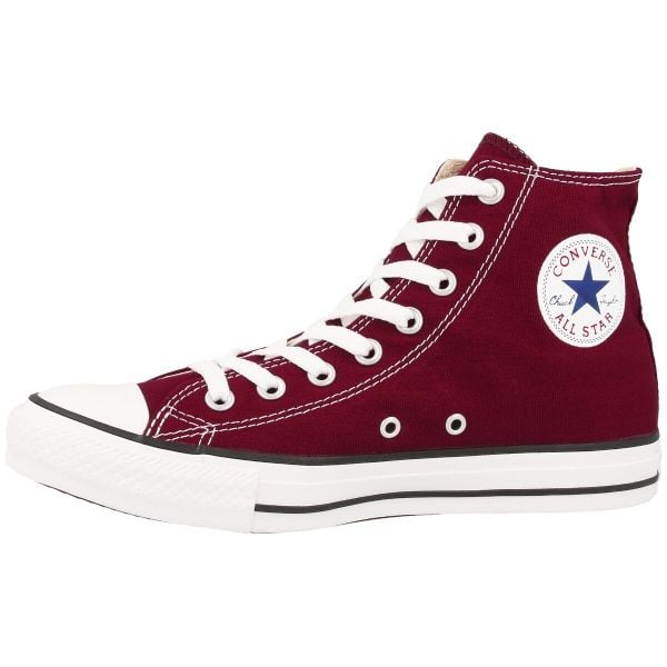 Buty sportowe Converse Chuck Taylor All Star Hi. Czerwone buty sportowe na co dzień damskie Converse, bez zapięcia. Za 490.00 zł.