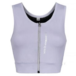 Koszulka jeździecka damska croptop EQUESTRIAN QUEEN Adeline 25SS. Czerwone t-shirty damskie EQUESTRIAN QUEEN, m, bez wzorów, z nylonu, bez kołnierzyka. Za 158.99 zł.