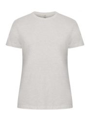 Clique Classic OC-T Women T-shirt z bawełny organicznej – nature melange. Szare t-shirty damskie CLIQUE, s, bez wzorów, z bawełny, bez kołnierzyka. Za 118.13 zł.