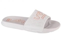 Klapki na basen damskie, S.Land Lady 24 SLALS. Białe klapki damskie Joma, bez wzorów, z materiału, bez obcasa. Za 49.99 zł.
