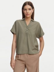 ONLY Koszula Aris 15364279 Zielony Loose Fit. Zielone koszule damskie Only, s, bez wzorów, z wiskozy, bez kołnierzyka, bez ramiączek. Za 93.99 zł.