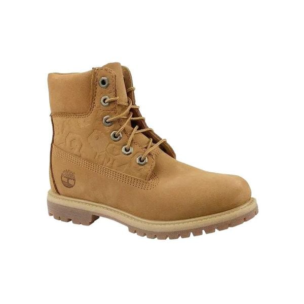 Buty Turystyczne Damscy Skóra 6 In Premium. Szare obuwie trekkingowe damskie Timberland, na zimę. Za 549.99 zł.