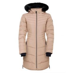 Damska Kurtka Striking IIII O Średniej Długości Z Podpinką. Brązowe kurtki damskie Dare 2b, xl, bez wzorów, z puchu, bez kaptura. Za 588.99 zł.