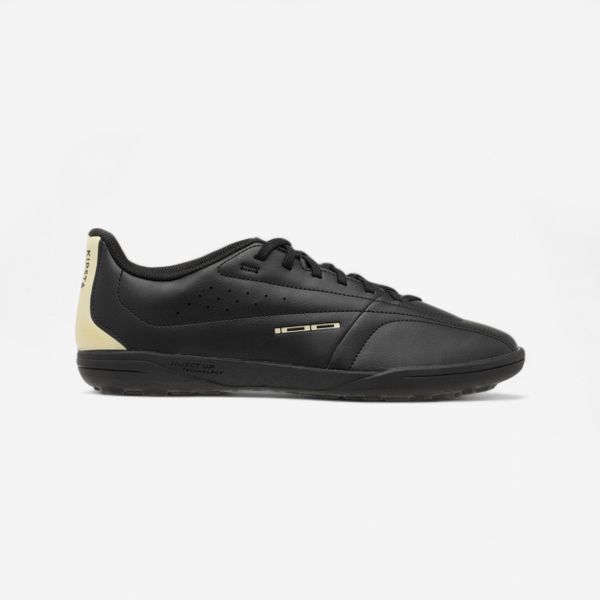 Buty piłkarskie Kipsta 100 Turf TF. Czarne buty fitness męskie KIPSTA, na fitness i siłownię. Za 39.99 zł.