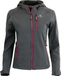 Damska kurtka softshell Athl. Dpt Octavia Lead Grey. Czerwone kurtki damskie Givova, xl, bez wzorów, z elastanu, bez kaptura. Za 279.99 zł.
