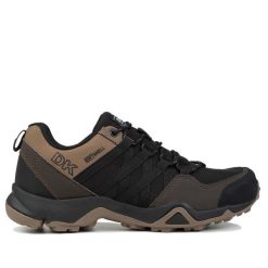 Buty męskie sportowe trekingowe DK SWAT. Brązowe buty sportowe na co dzień męskie DK, bez zapięcia, trekkingowe. W wyprzedaży za 159.00 zł.
