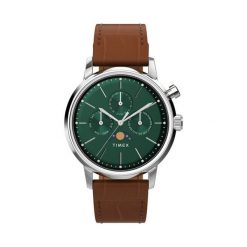 Zegarek Timex. Brązowe zegarki męskie Timex. Za 709.99 zł.