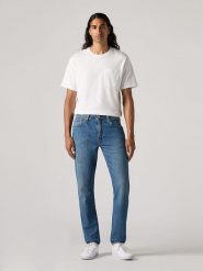 Levi's Dżinsy "512" - Slim fit - w kolorze niebieskim rozmiar: W30/L32. Niebieskie jeansy męskie Levi's. Za 209.33 zł.