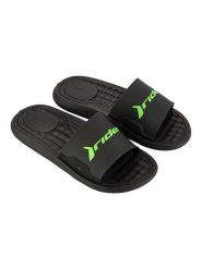 Rider Klapki "Step" w kolorze zielono-czarnym rozmiar: 43. Czarne klapki i japonki męskie Rider. Za 56.99 zł.