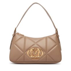 Torebka LOVE MOSCHINO. Brązowe torebki klasyczne damskie Love Moschino, bez wzorów, bez dodatków. Za 879.99 zł.