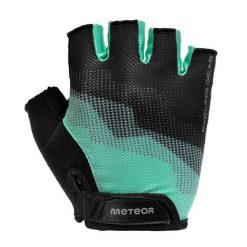Rękawiczki Kolarskie MX22 Contrast. Czarne rękawiczki męskie Meteor, bez wzorów. Za 59.99 zł.