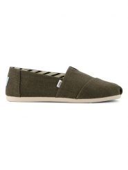 TOMS Espadryle w kolorze khaki rozmiar: 39. Brązowe espadryle damskie Toms, bez wzorów, bez obcasa. Za 166.88 zł.