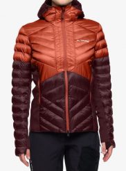 Kurtka ocieplana damska Vaude Sesvenna Pro Jacket II. Czerwone kurtki damskie Vaude, l, bez wzorów, z materiału, bez kaptura. Za 758.99 zł.