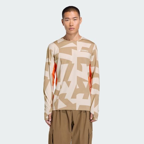 Koszulka z długim rękawem Multi Synthetic Base Layer. Brązowe koszulki męskie z długim rękawem Adidas, uniwersalny, z elastanu. Za 219.00 zł.