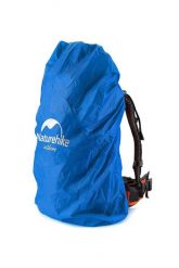 Pokrowiec przeciwdeszczowy na plecak Naturehike 20-30L NH15Y001-Z. Niebieskie plecaki damskie NATUREHIKE, bez wzorów, z materiału. Za 29.99 zł.