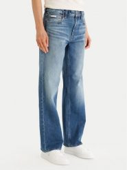 Calvin Klein Jeans Jeansy LV047F715G Szary Straight Fit. Szare jeansy damskie Calvin Klein Jeans. Za 489.99 zł.