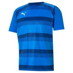 Koszulka Puma Team Vision. Niebieskie t-shirty sportowe męskie Puma, l, bez ramiączek, do piłki nożnej. Za 97.00 zł.