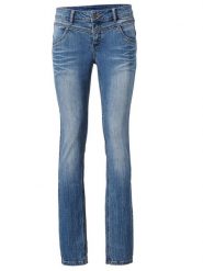 Heine Dżinsy - Slim fit - w kolorze niebieskim rozmiar: 42. Niebieskie jeansy damskie Heine. Za 135.17 zł.