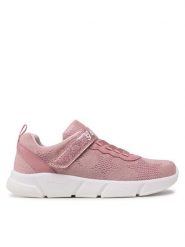 Geox Sneakersy J Adril G. D J25DLD 07QBC C8172 D Różowy. Czerwone buty sportowe dziewczęce Geox, bez wzorów, z materiału, bez zapięcia. Za 149.99 zł.